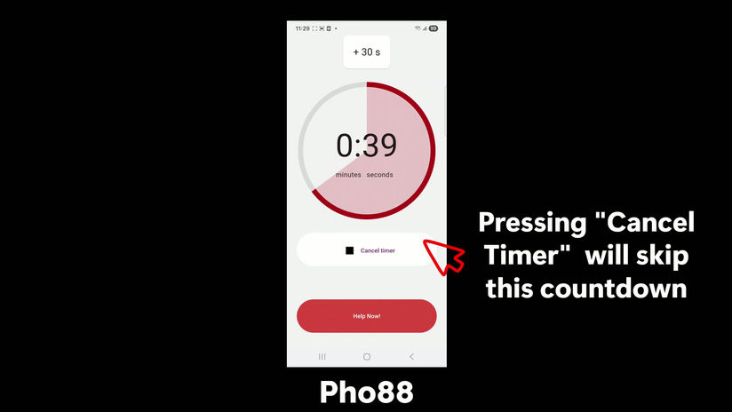 ORN App - Set Timer